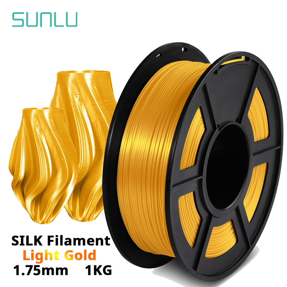 3D Printing Nylon - SUNLU jedwab PLA 3D Filament 1.75MM