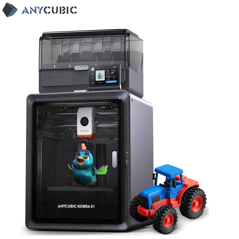3D Printing Online Service - Anycubic Kobra S1 Combo Wielokolorowa Drukarka