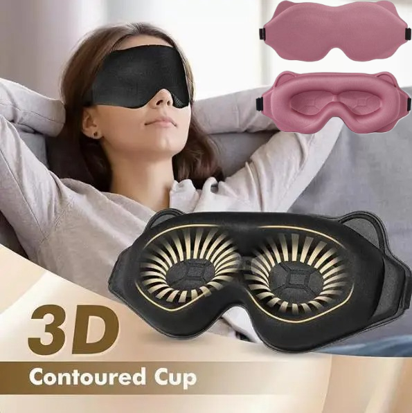 Maska do spania blokująca świa – 3D Printing Mask recenzja i cena