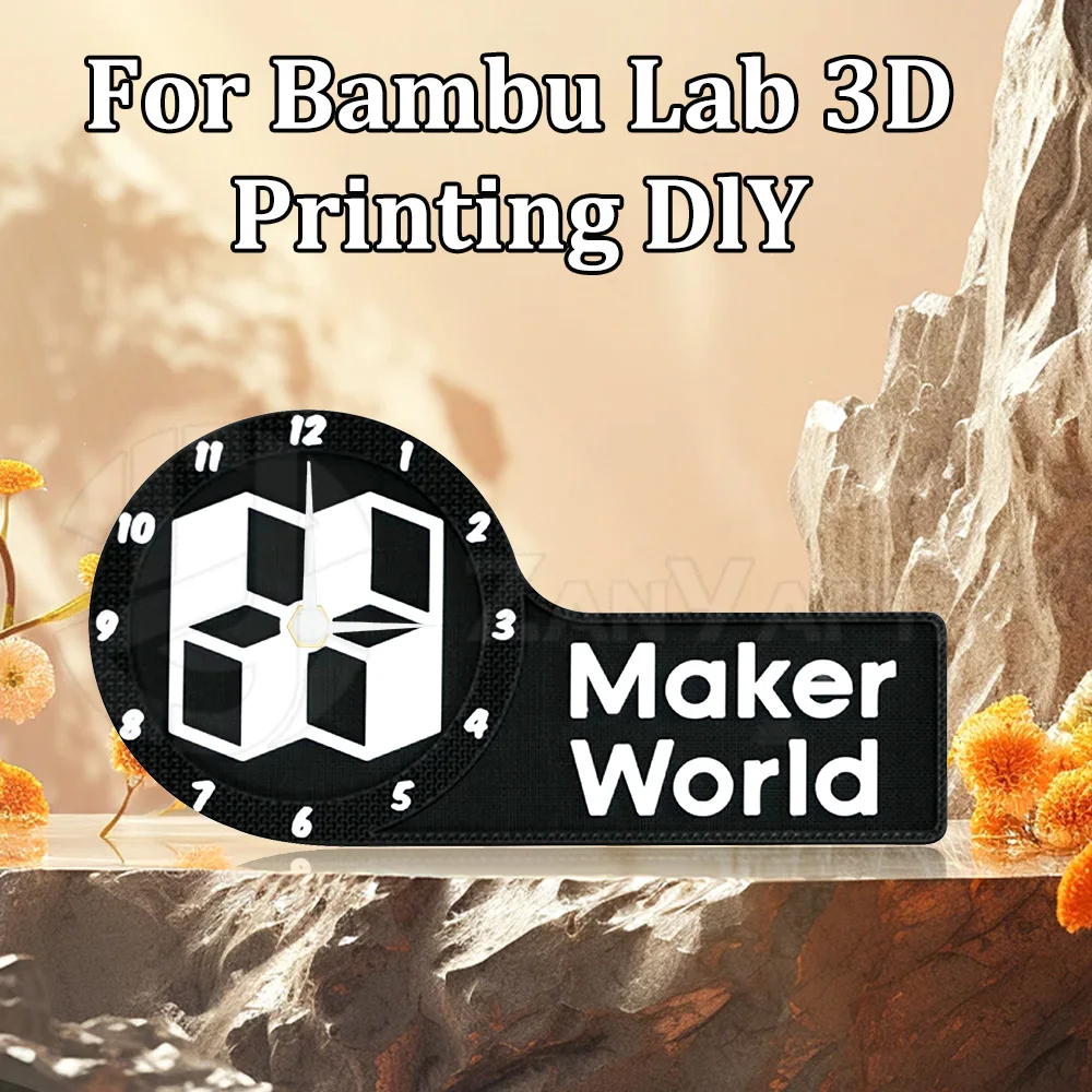 Zestaw komponentów zegara do d – 3D Printing Bambu Lab recenzja i cena