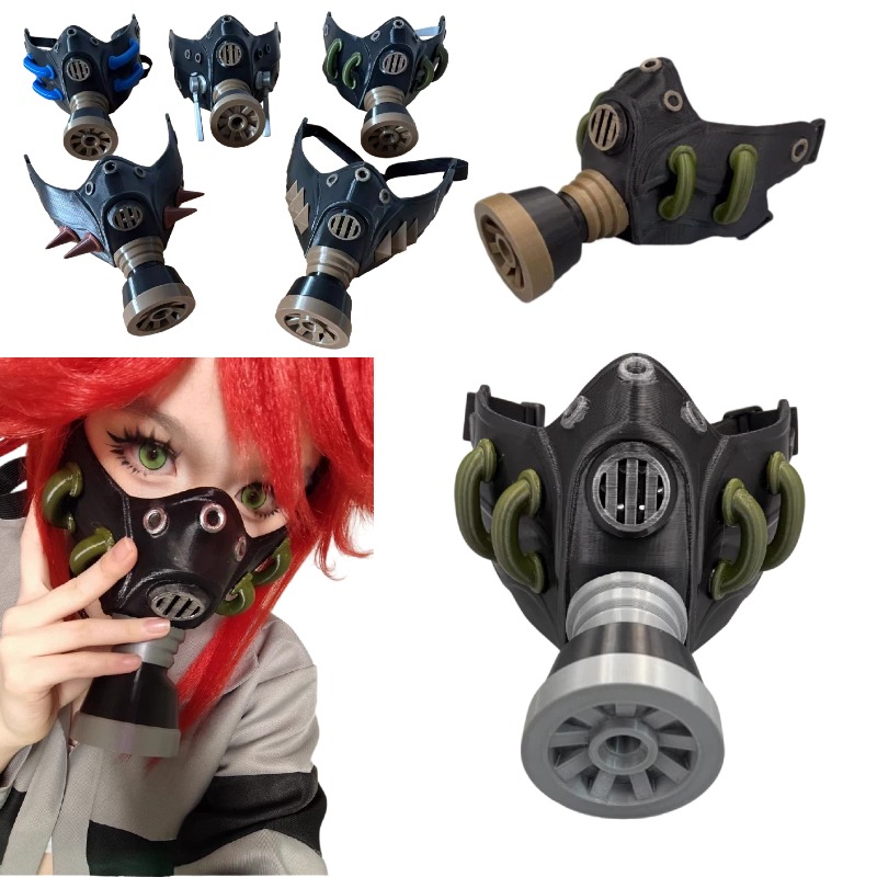 Rekwizyty do cosplayu Riyo Rud – 3D Printing Mask recenzja i cena