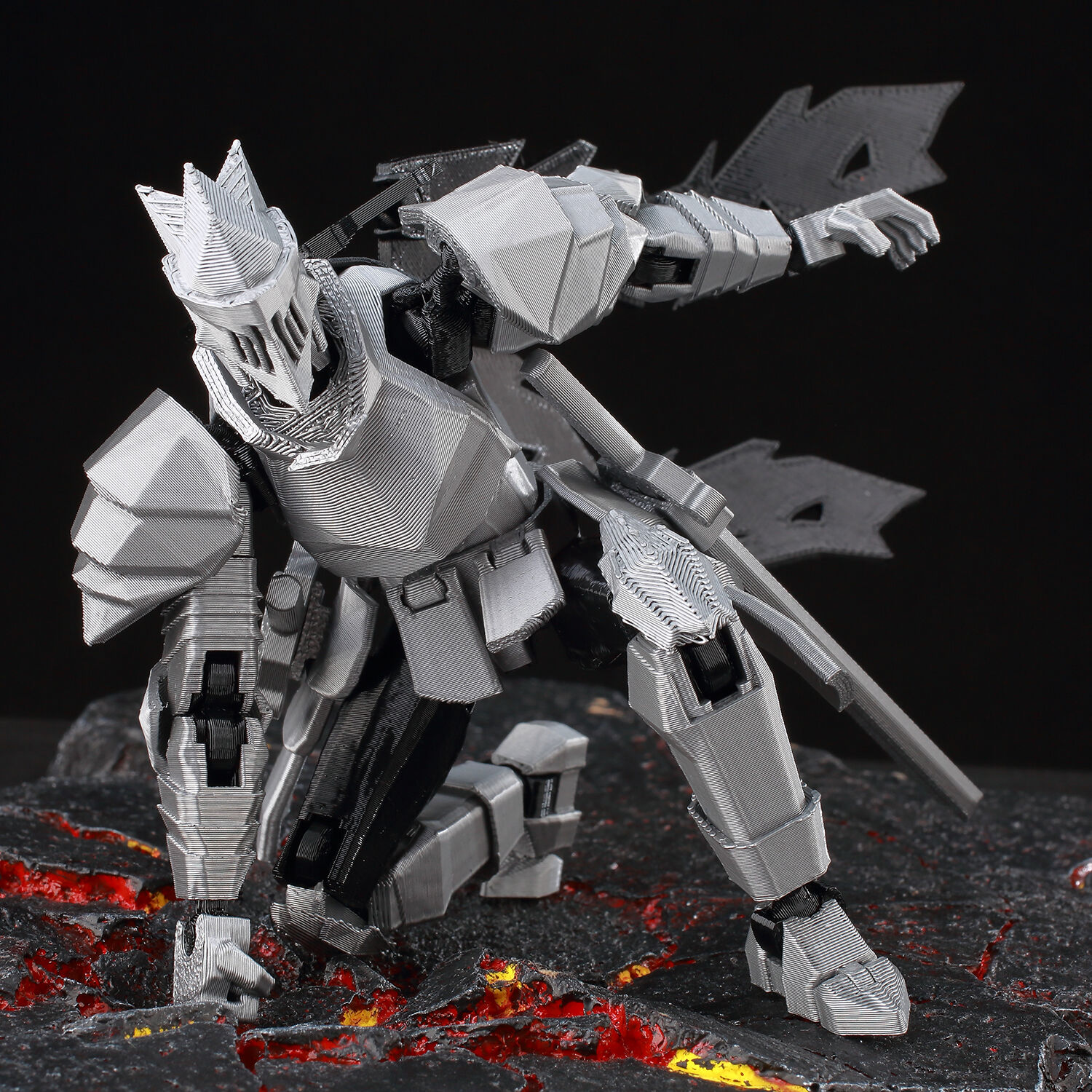 ​ Figurka Akcji Robot Rycerz S – 3D Printing Online Service recenzja i cena