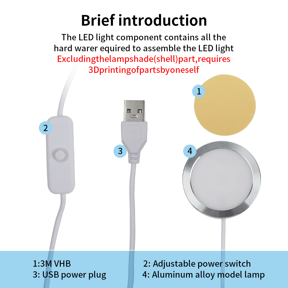 Dla Bambu Lab Led Lamp Kit 001 – 3D Printing Bambu Lab recenzja i cena